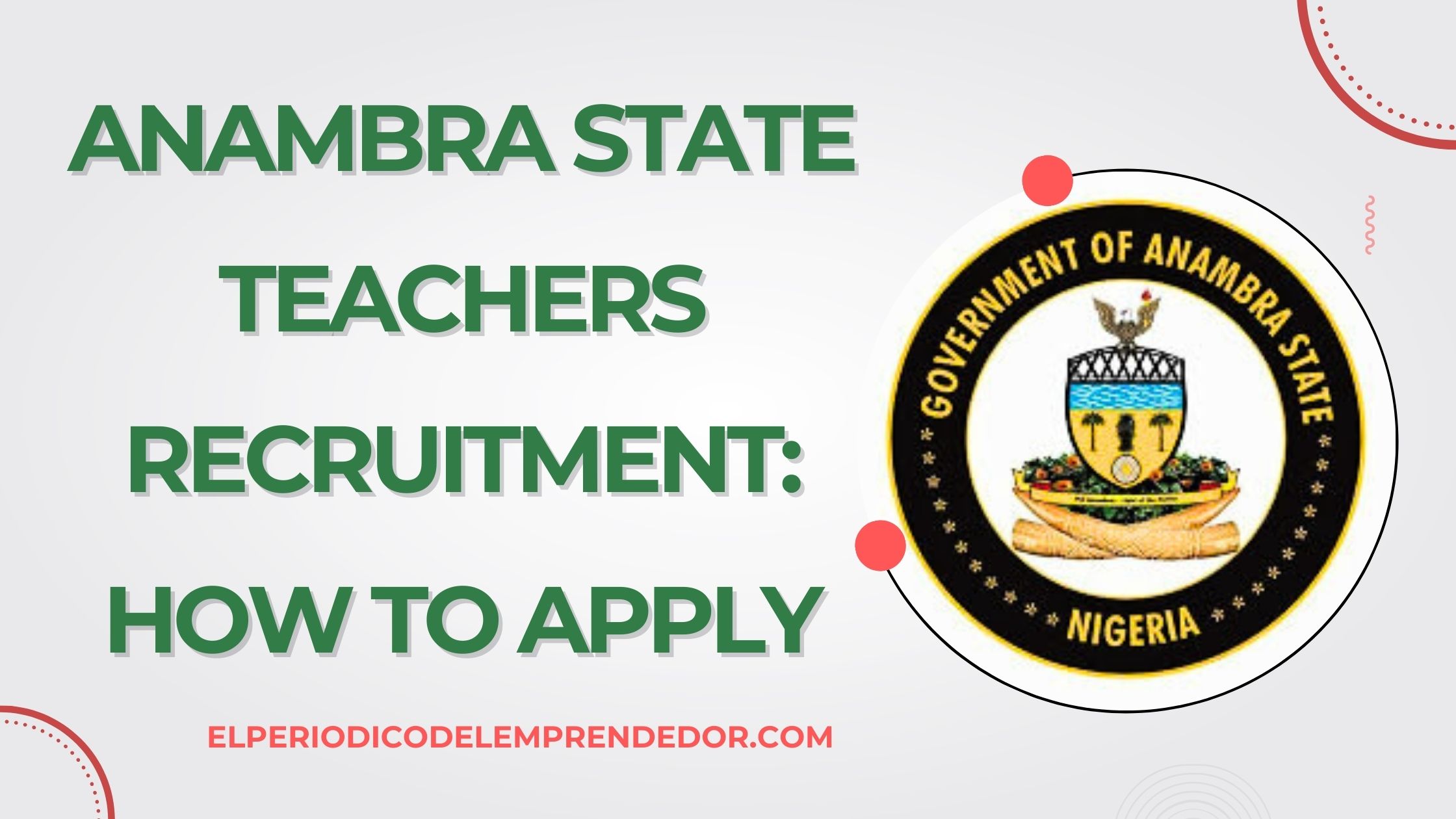 Anambra State Teachers Recruitment